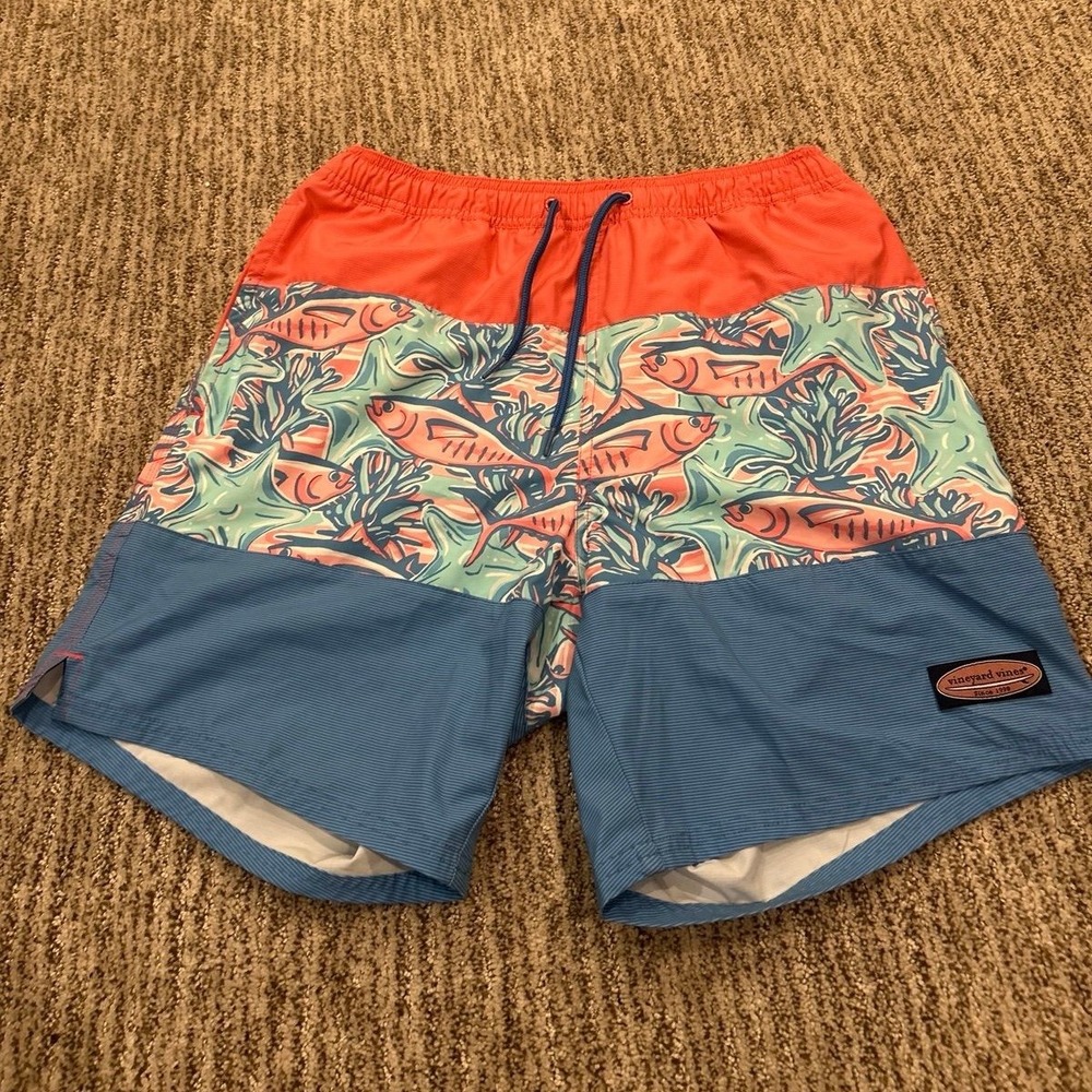 Mens vineyard vines swim suit size‎ small